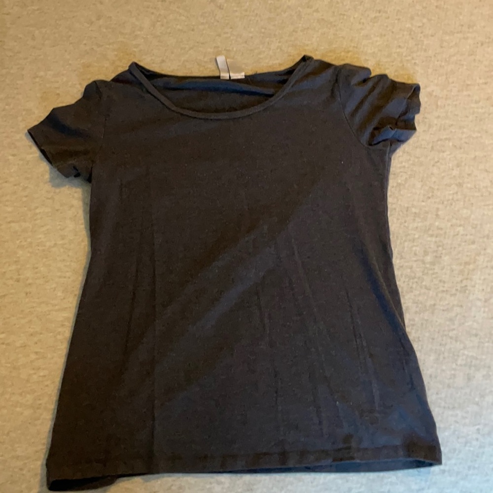 Grey Fitted Tee